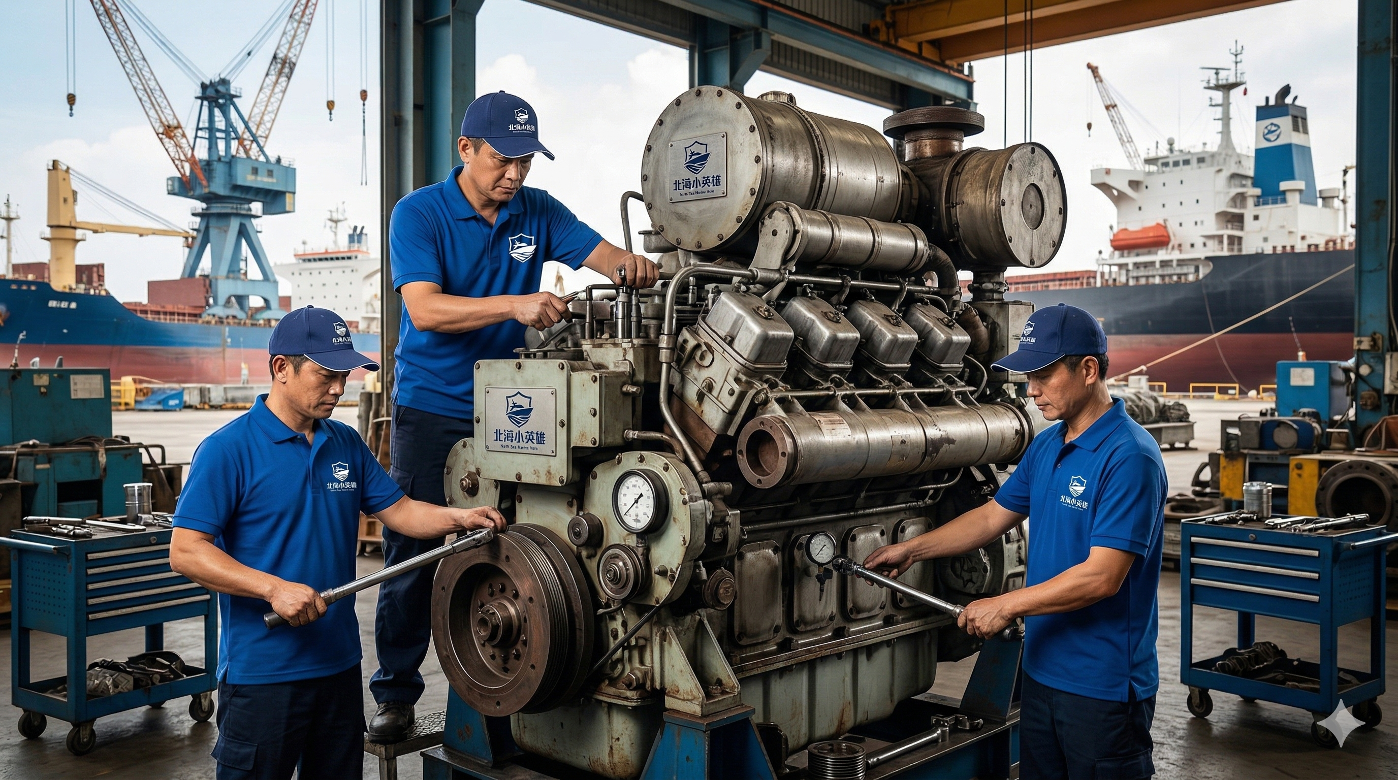 船舶、機電、電路維修、引擎檢修保養